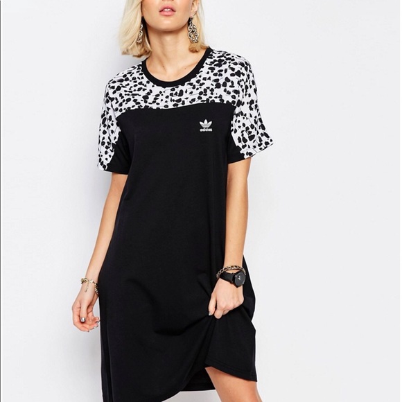 adidas tee shirt dress